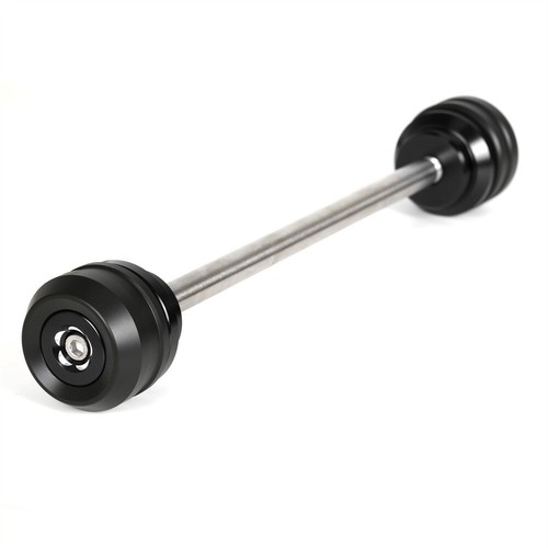 Black front wheel fork axle - 3d,